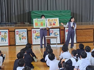 高松小学校での教室の様子２