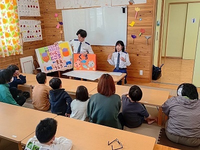 かがやきクラブでの教室の様子