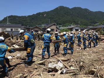 西日本豪雨の活動２