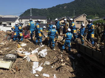 西日本豪雨の活動4