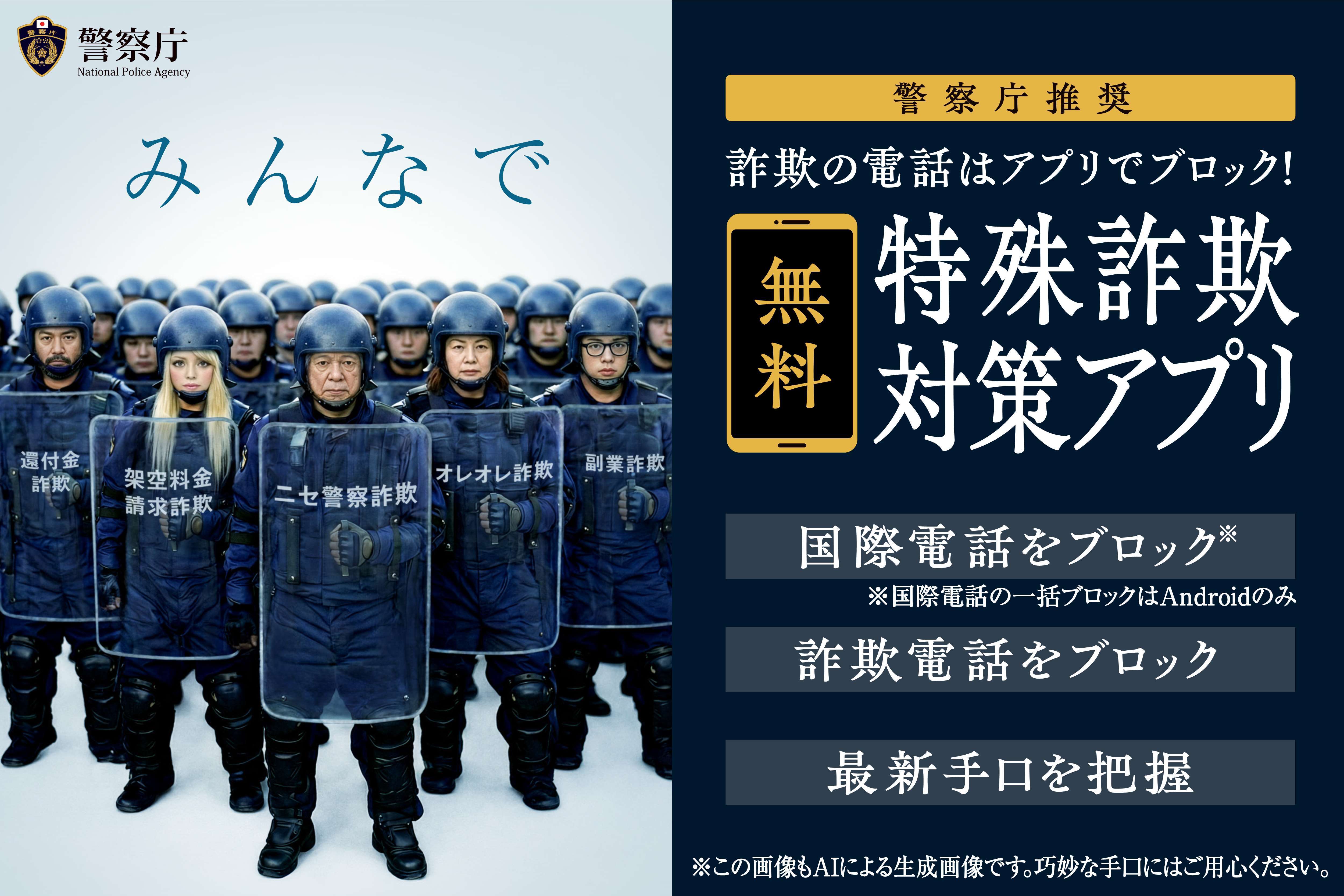 警察庁推奨アプリ