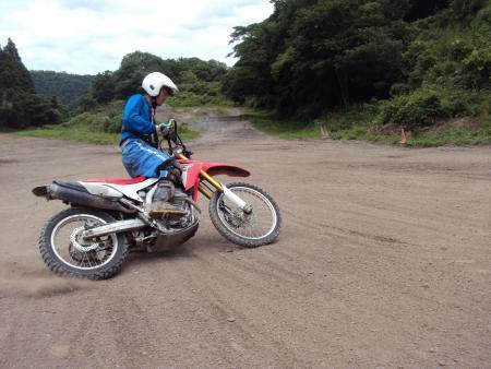 オフロードバイク訓練５