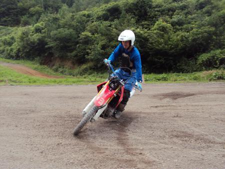 オフロードバイク訓練６