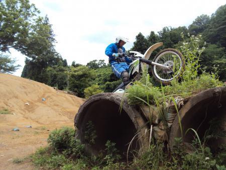 オフロードバイク訓練８