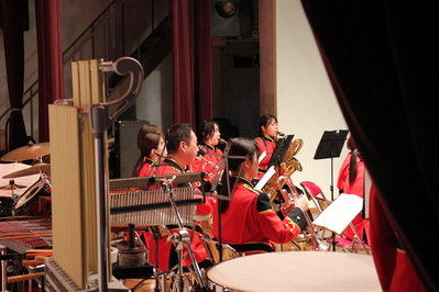 袖から見た様子