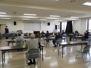 沿岸協力会通常総会の様子