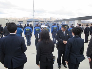 年頭点検の様子