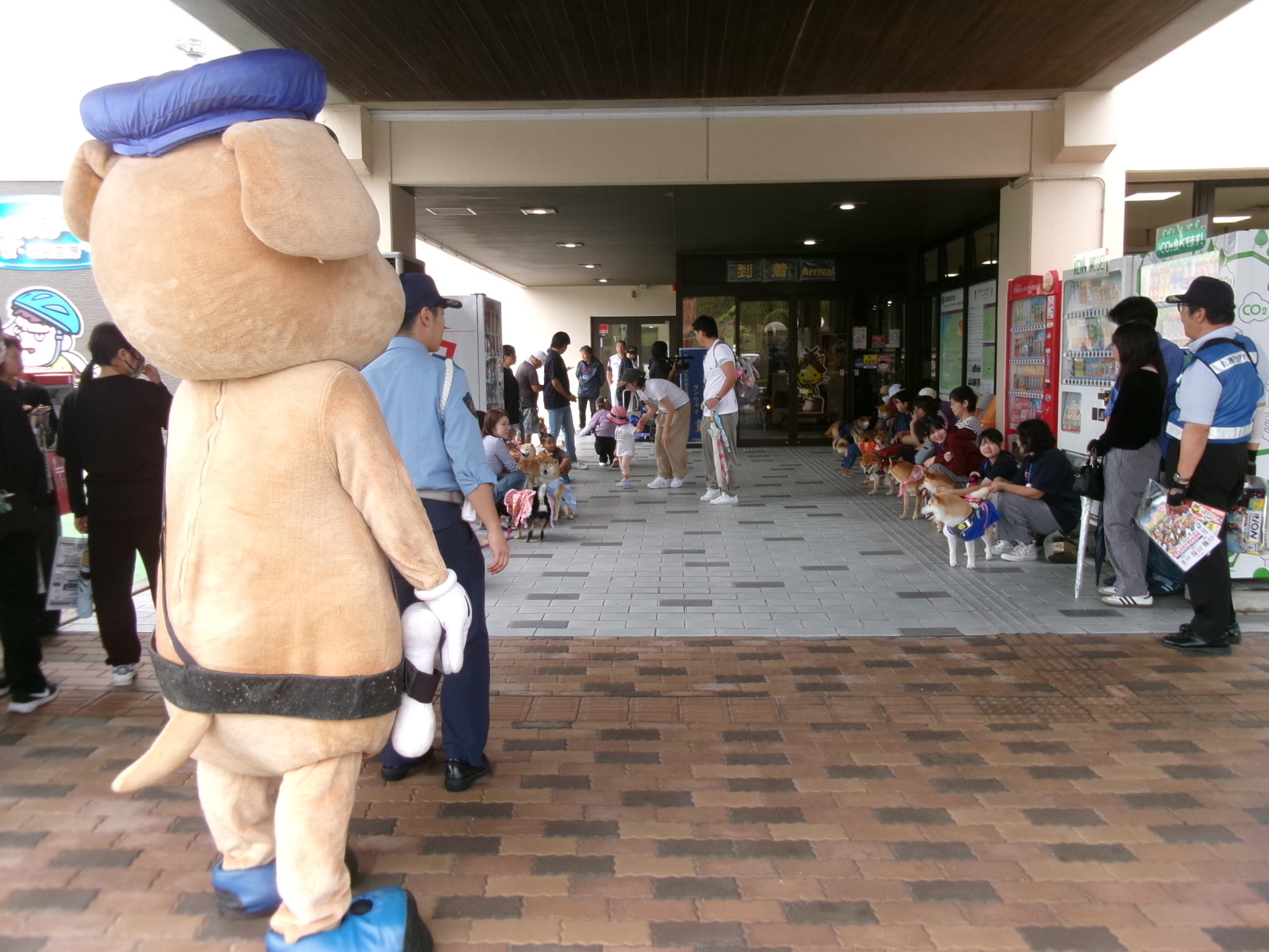 交通事故防止の呼びかけ１