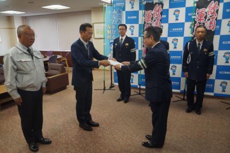 提出式を行いました