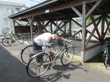 通学路用自転車点検