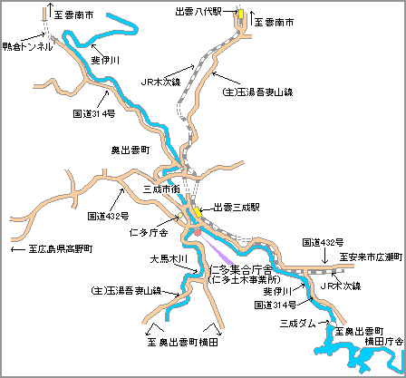 事業所位置図